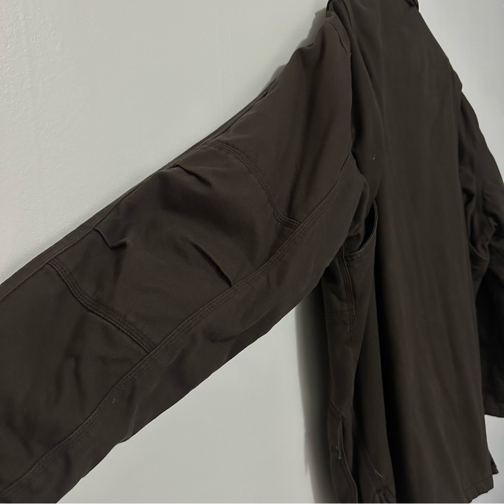 Vintage Men’s Jacket Big Smith Size X-Large dark brown vintage wash - Picture 7 of 15